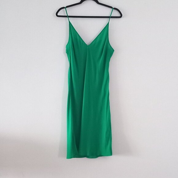 Maje Dresses & Skirts - MAJE green slip dress